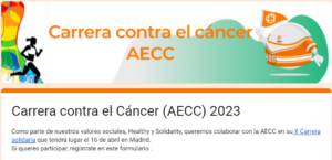 Carrera contra el cáncer AECC