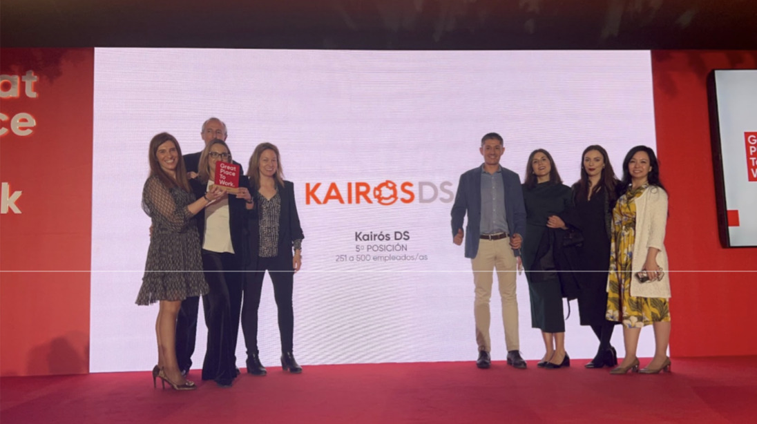 Kairós DS en la gala Best Workplaces 2024